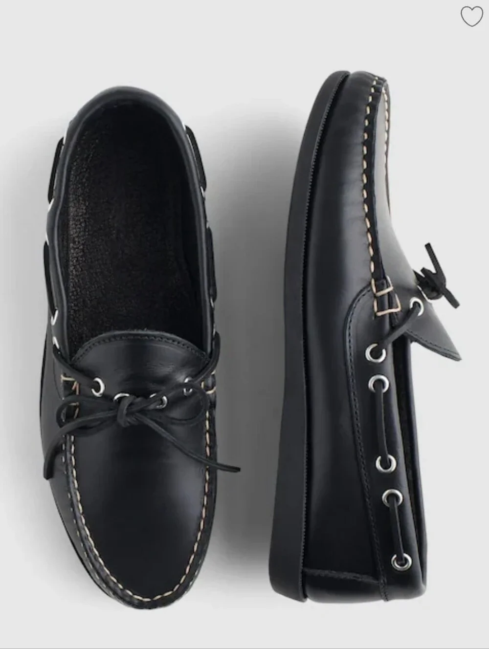 Madewell X EasyMoc Camp Moc - black